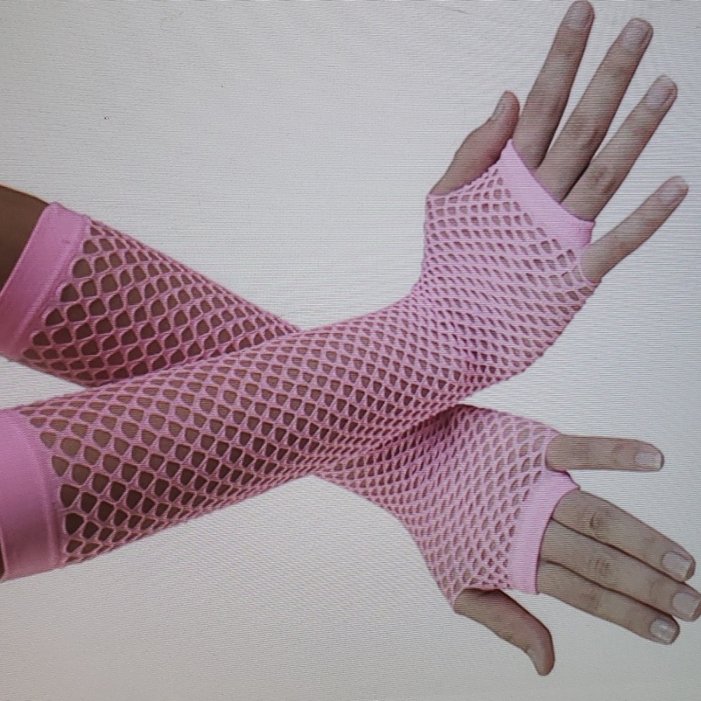 Women Arm Warmer Pink knit NWT 1 pair